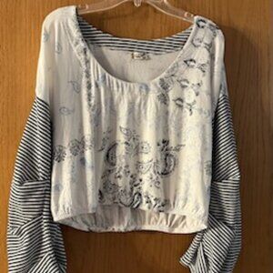 NWOT Free People Intimately - P.S. With Love Top XS